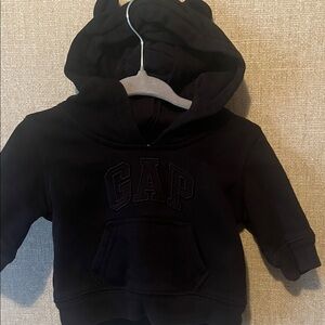 GAP Kids Classic Black Hoodie